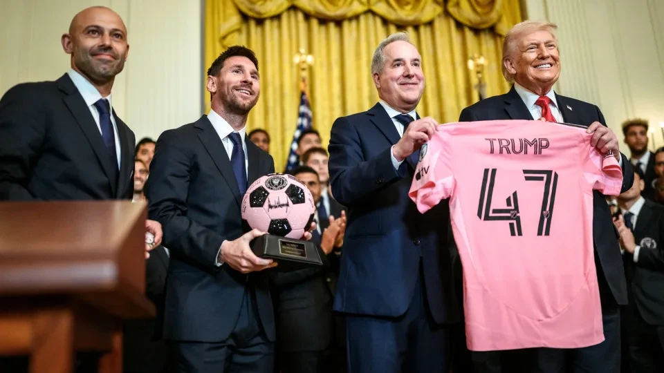 Messi’nin Trump Alkışı Dünya Gündeminde!