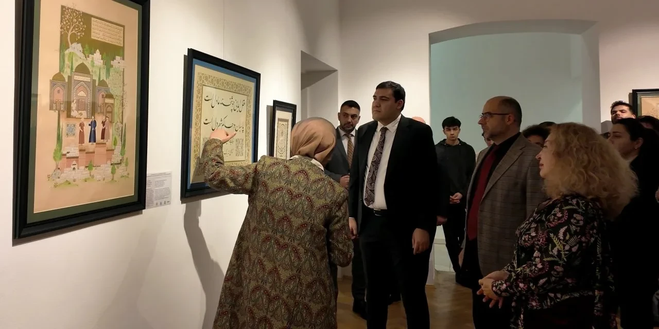 Karatay’dan Viyana’da Kültür Hamlesi! Mesnevi Sergisi Yoğun İlgi Gördü