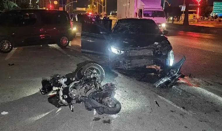 Karatay’da Motosiklet Kazası: Sürücü Ağır Yaralandı