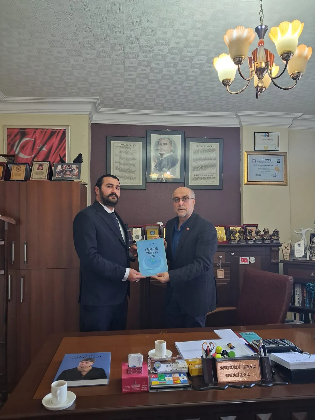 Özen’den Demirel’e Ziyaret