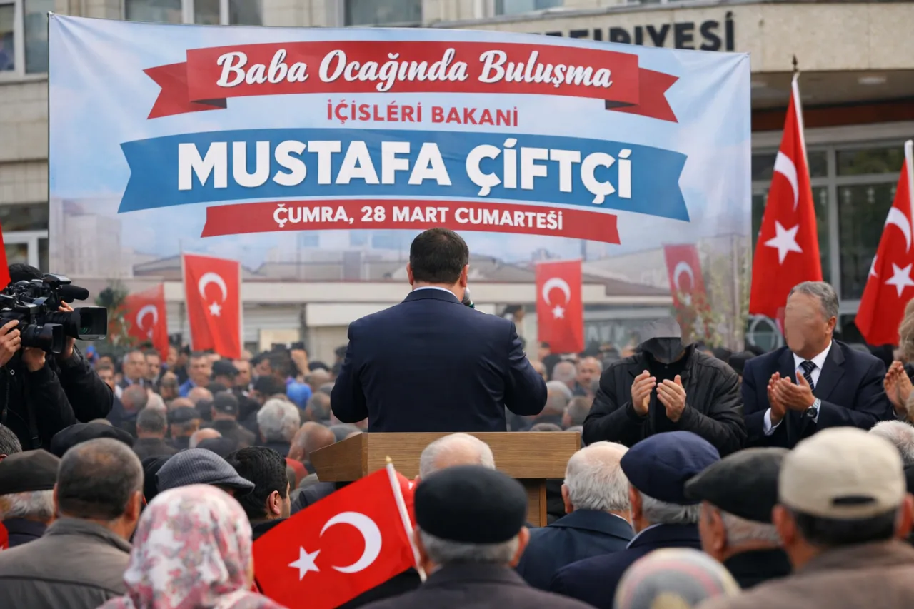 İçişleri Bakanı Mustafa Çiftçi, Çumra’da Vatandaşlarla Buluşacak