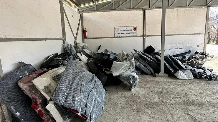 KONYA DAHİL 5 İLDE DEV OPERASYON: 156 ARAÇ PARÇASI ELE GEÇİRİLDİ