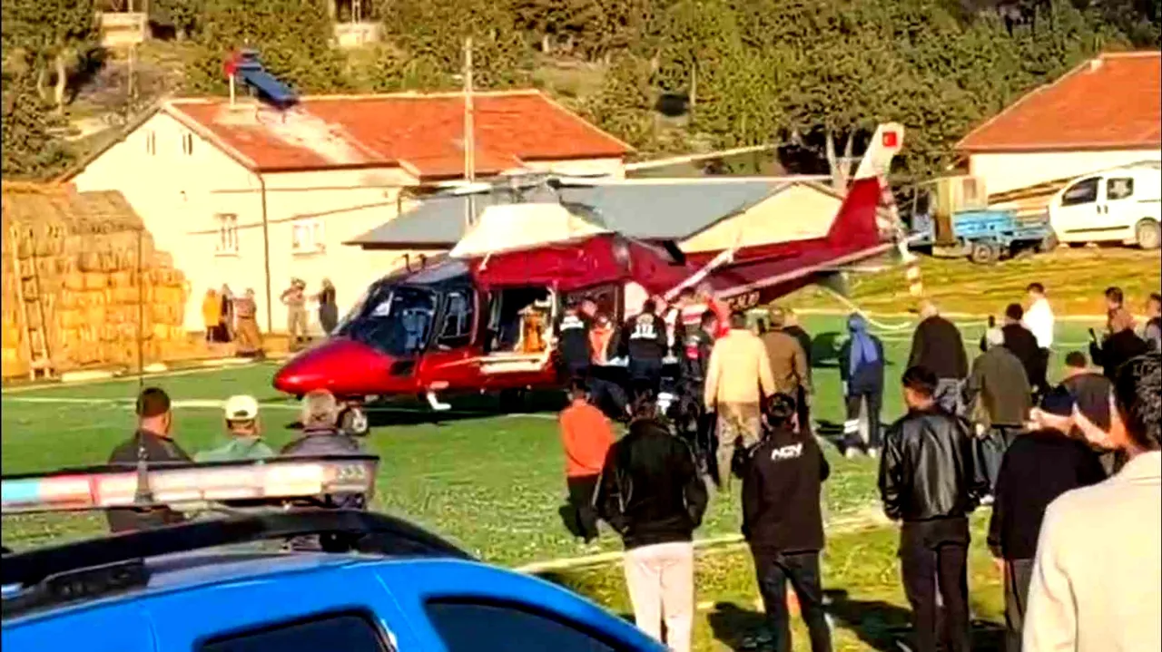 Konya’da Tarım Kazası: Bacağını Makineye Kaptıran Vatandaş Hava Ambulansıyla Kurtarıldı