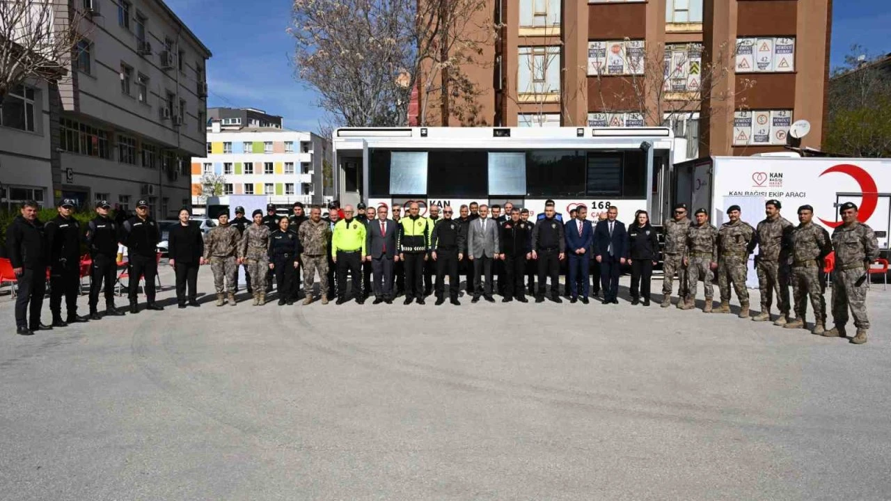 Konya Emniyeti’nden Polis Haftası’nda Anlamlı Kan Bağışı Seferberliği