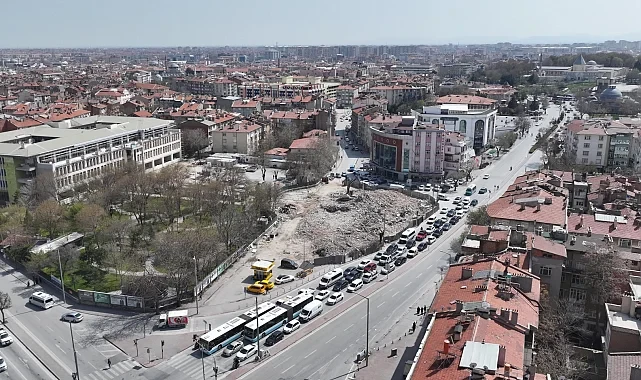 Konya’da planlı dönüşüm çalışması: 8 binada yıkım süreci tamamlandı