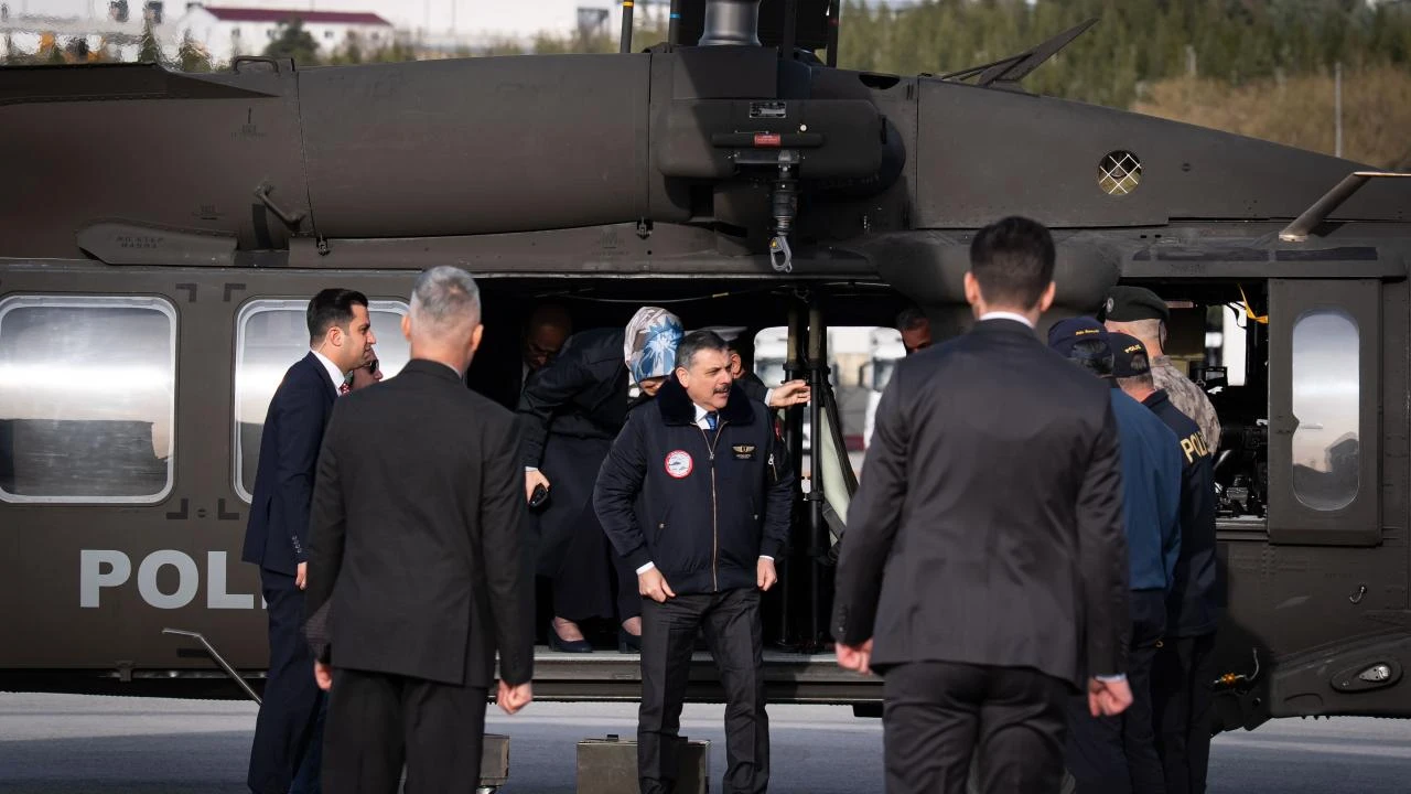 Bakan Çiftçi: Emniyet envanterindeki T-70 helikopteri ilk uçuşunu yaptı