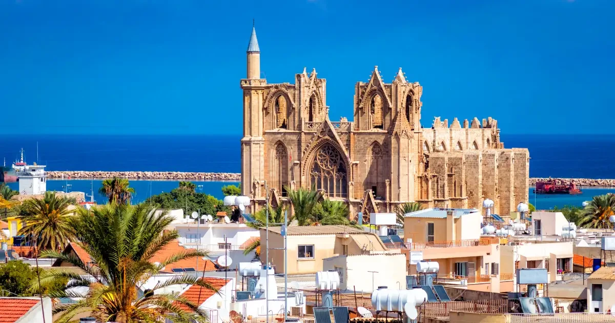 KKTC’deki tarihi Lala Mustafa Paşa Camii restore edilecek