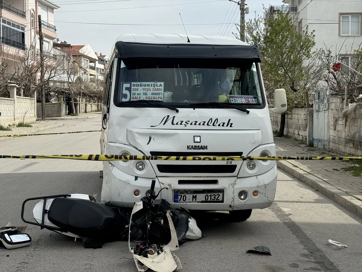 Karaman’da trafik kazası: 2 çocuk ağır yaralandı