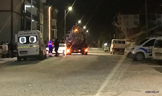 KONYA EREĞLİ’DE BIÇAKLI SALDIRI: 1 KİŞİ YARALANDI