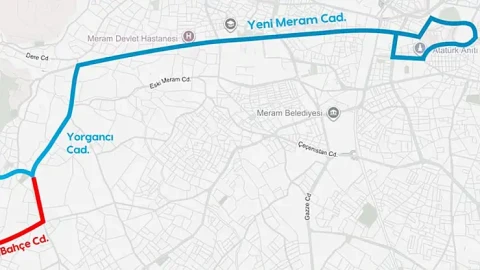 Konya’da 4 Nolu Meram Yeni Yol Hattında Güzergah Değişikliği