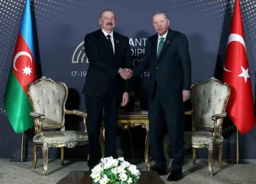 Erdoğan ve Aliyev Antalya Diplomasi Forumu’nda Görüştü