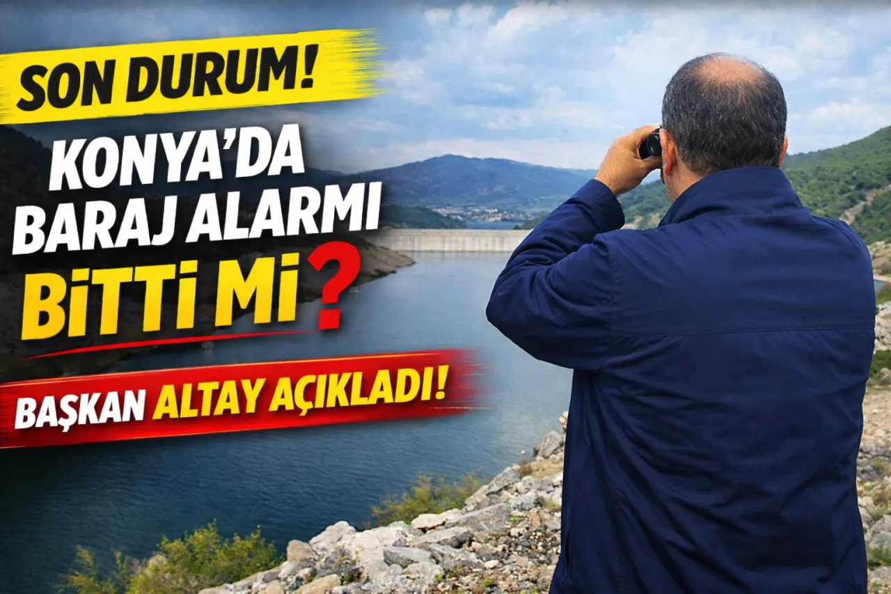 Altay Barajları Yerinde İnceledi: Yağışlar Sevindirdi, Tasarruf Uyarısı Sürüyor