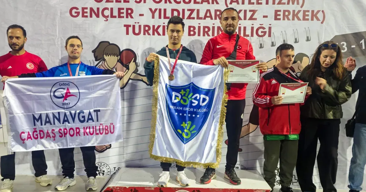 Konya Meramlı Özel Sporculardan Çifte Başarı: Türkiye Şampiyonasında Büyük Gurur