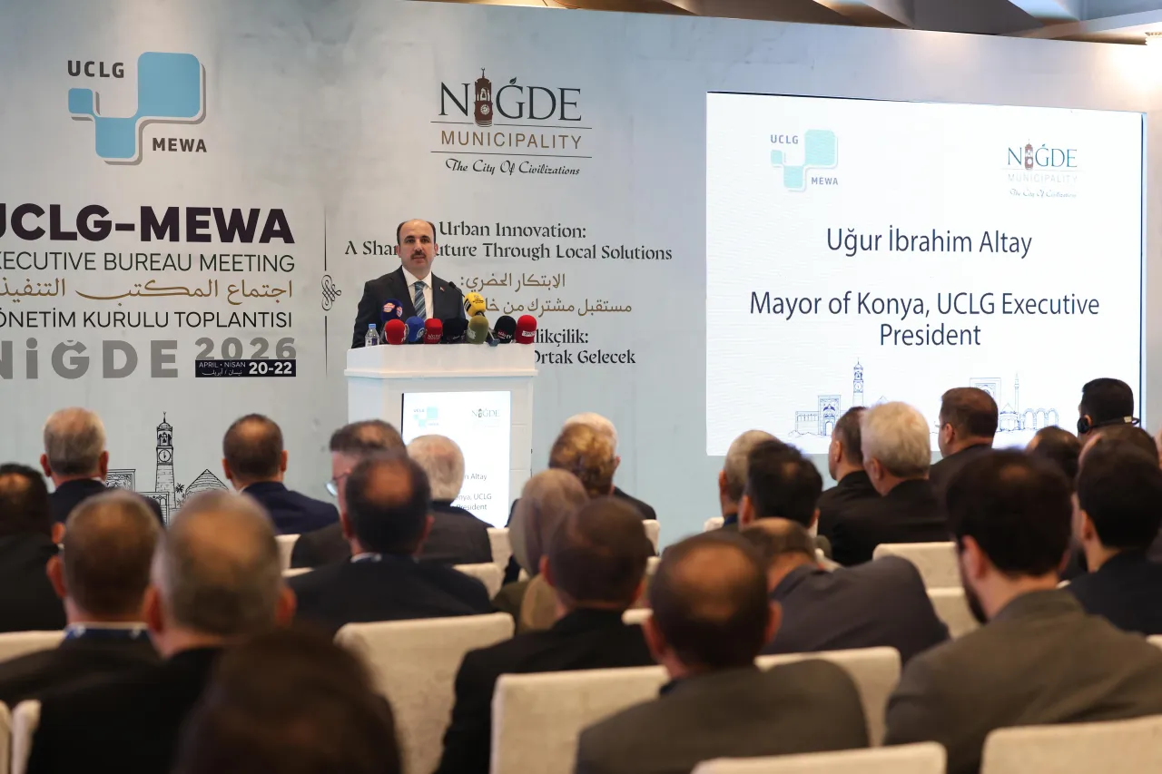 Başkan Altay’dan UCLG-MEWA Toplantısında Kritik Mesaj