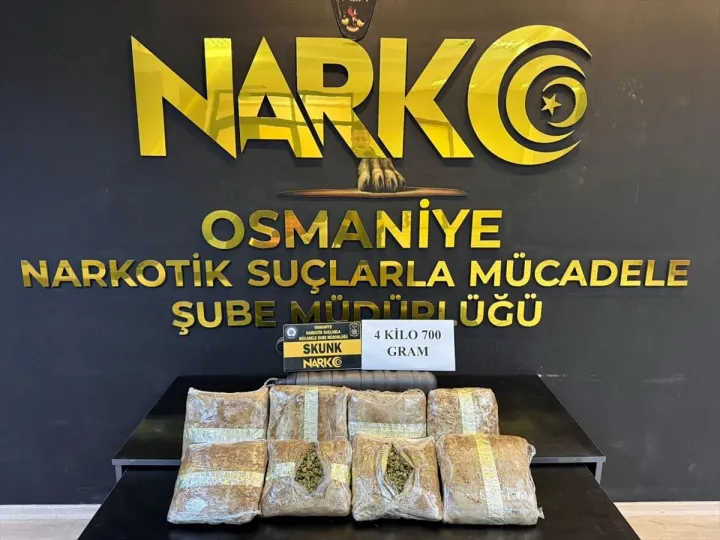 Osmaniye’de Narkotik Operasyonu: Araçlarda 5 Kilo Uyuşturucu Yakalandı