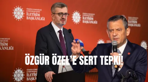 İletişim Başkanı Altun’dan Özgür Özel’e Sert Tepki: “Millet iradesine hakaret”