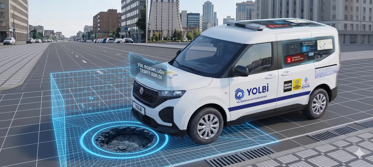 Konya’da Yollar Artık “Kendini İhbar Edecek”: Yapay Zekâ Devrede!