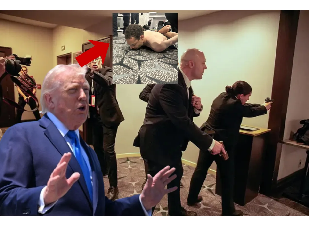 Trump Apar Topar Salondan Çıkarıldı! BASIN TOPLANTISINDA SİLAH PANİĞİ!