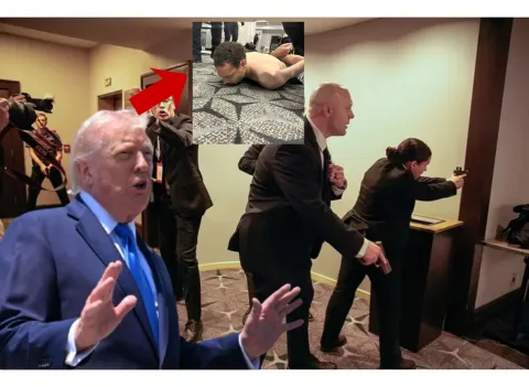 Trump Apar Topar Salondan Çıkarıldı! BASIN TOPLANTISINDA SİLAH PANİĞİ!