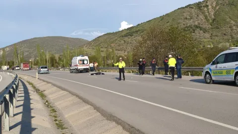 Tokat’ta Feci Kaza: Motosiklet Sürücüsü Olay Yerinde Hayatını Kaybetti