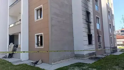 Konya’da Yangın: 6 Kişilik Aile Evini Kaybetti