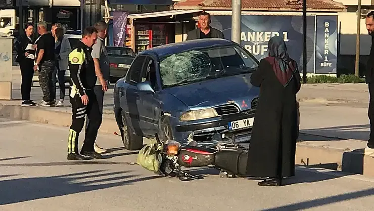 Konya Trafiğinde Korku Dolu Anlar: Araç Alev Topuna Döndü