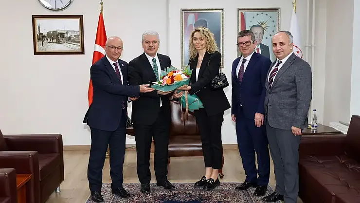 Konya Valisi Akın, TÜİK Yetkililerini Makamında Ağırladı