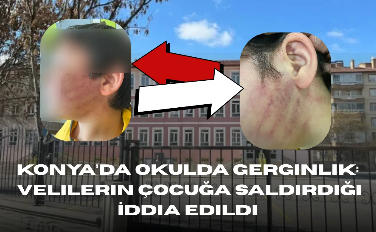 Konya’da Şoke Eden Olay! Veliler Çocuğa Saldırdı!