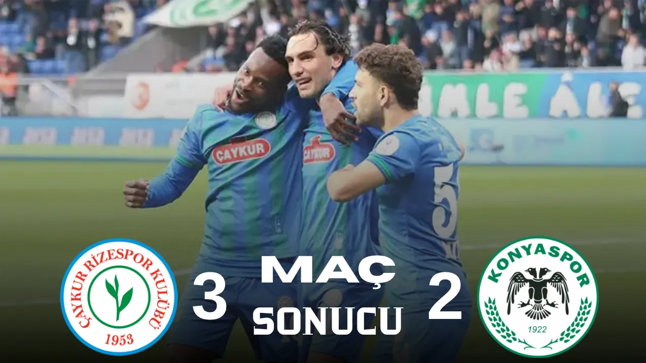Konyaspor Rize’de Takıldı: 5 Gollü Mücadelede Gülen Taraf Rizespor
