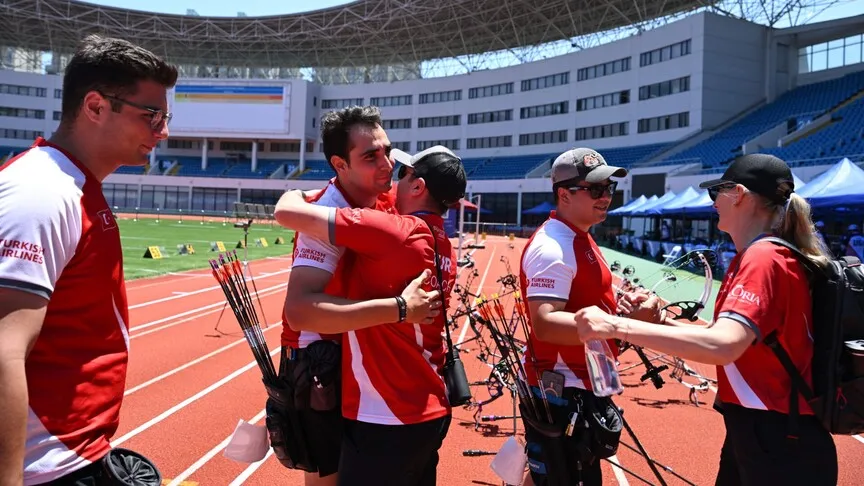 Milli okçular Dünya Kupası’nda Finale Yükseldi