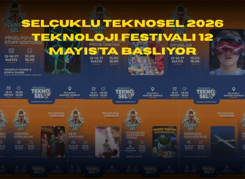 Selçuklu TEKNOSEL İçin Geri Sayım Başladı: Gençler Teknolojiyle Buluşuyor
