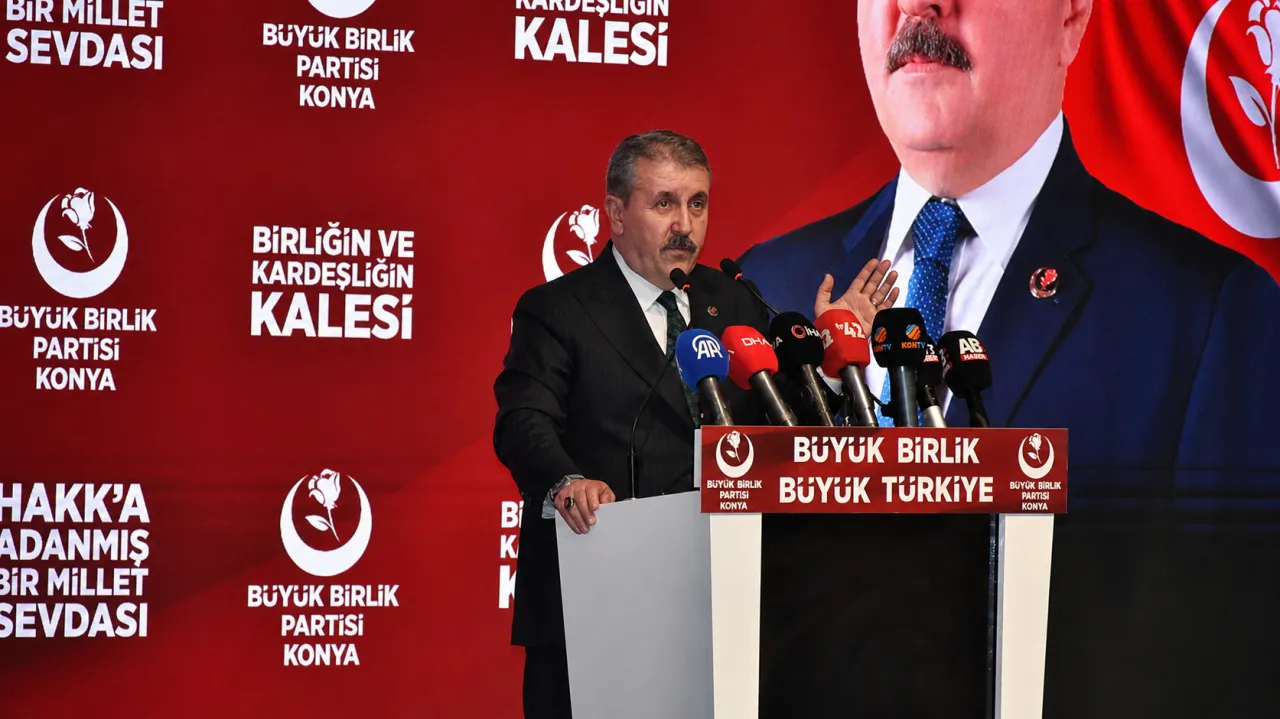 BBP Genel Başkanı Mustafa Destici, Konya İl Kongresi’nde Konuştu
