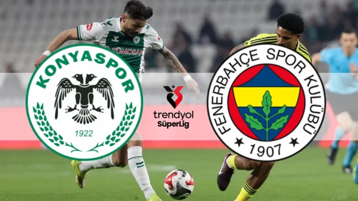 KONYASPOR - FENERBAHÇE MAÇI BAŞLADI!