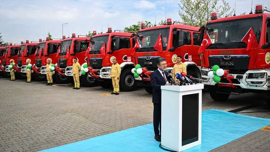 Türkiye Orman Yangınlarıyla Mücadelede Yeni Araçlar Göreve Başladı