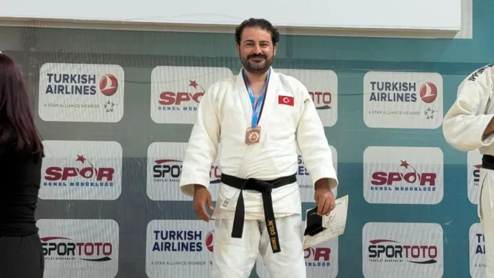 Seydişehir Orman İşletme Personeli Mehmet Akif Çelik Judoda Türkiye 3.’sü Oldu