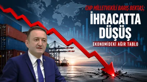 CHP’li Barış Bektaş: “İhracattaki Düşüş Ekonomideki Ağır Tabloyu Gösteriyor”