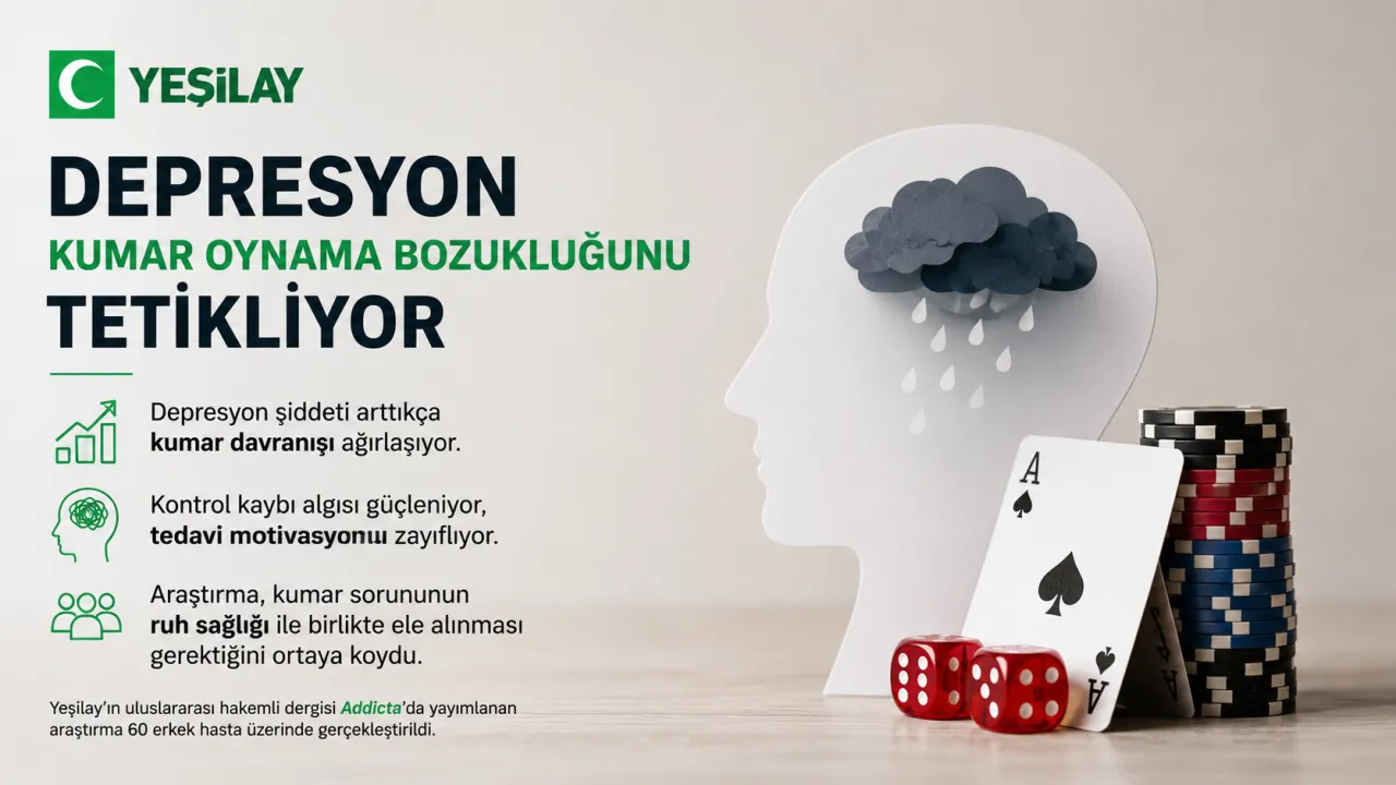 Depresyon ve Kumar Arasındaki Tehlikeli Bağ: Tedavi Motivasyonu Düşüyor