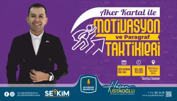 Seydişehir Belediyesi’nden Öğrencilere Ücretsiz “Motivasyon ve Paragraf Taktikleri” Semineri