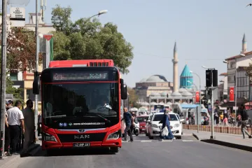 Konya Bayrama Hazır: Toplu Ulaşım Ücretsiz, Otoparklar Bedava