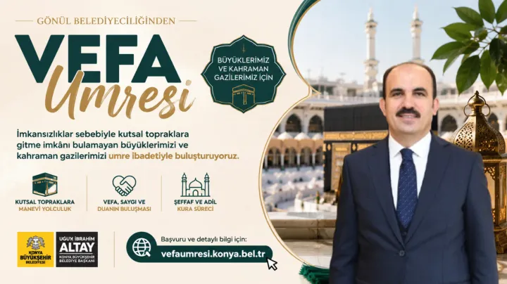 Başkan Altay’dan “Vefa Umresi” Müjdesi!