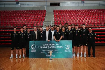 Konya Büyükşehir Belediyespor U16 Takımı Türkiye Üçüncüsü Oldu