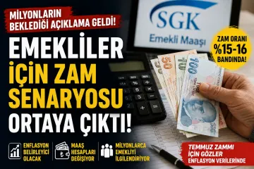 Emekliler İçin Temmuz Zammı Senaryosu Netleşiyor: Yeni Oranlar Masada