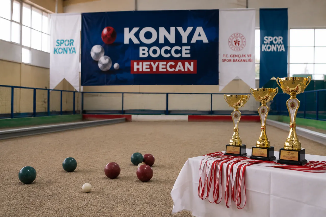 Konya’da Bocce Heyecanı Sona Erdi: Şampiyonlar Kupalarına Kavuştu