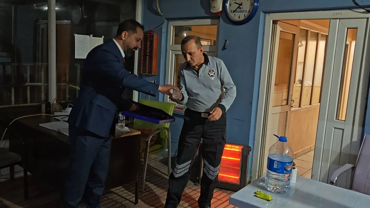 Bayram Mesaisindeki Güvenlik Görevlileri Yalnız Kalmadı