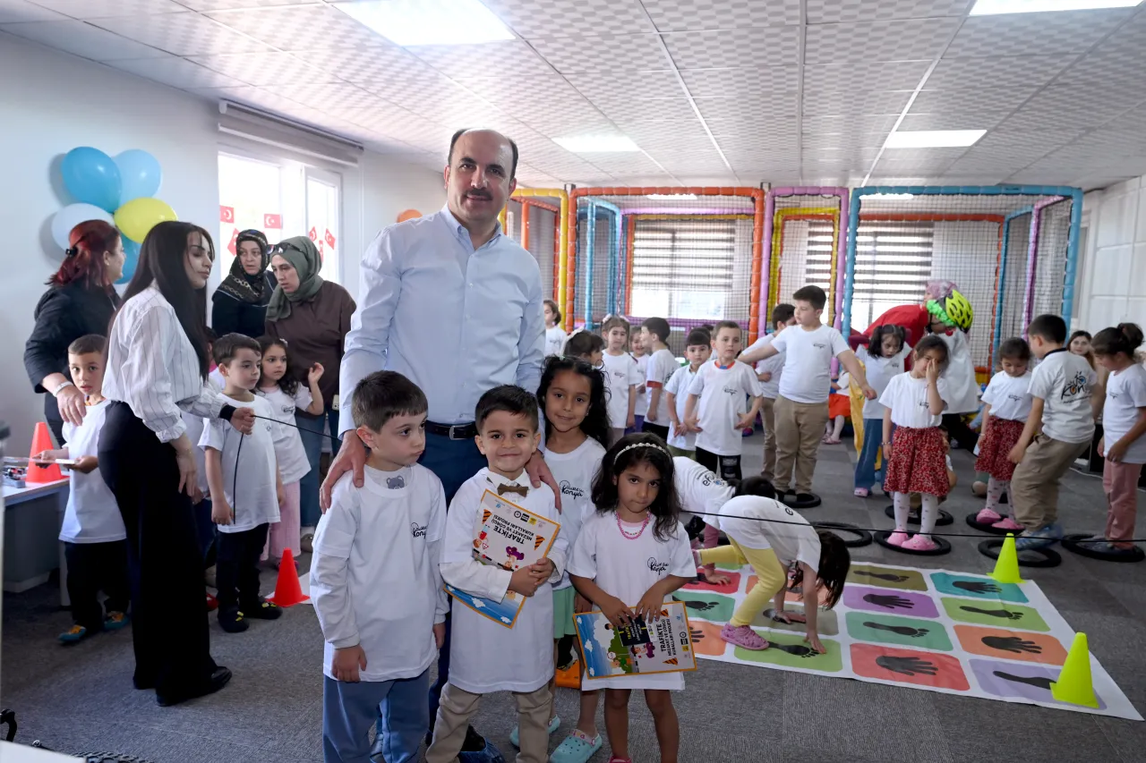 Konya’da Anaokulu Öğrencilerine Bisiklet Bilinci Eğitimi