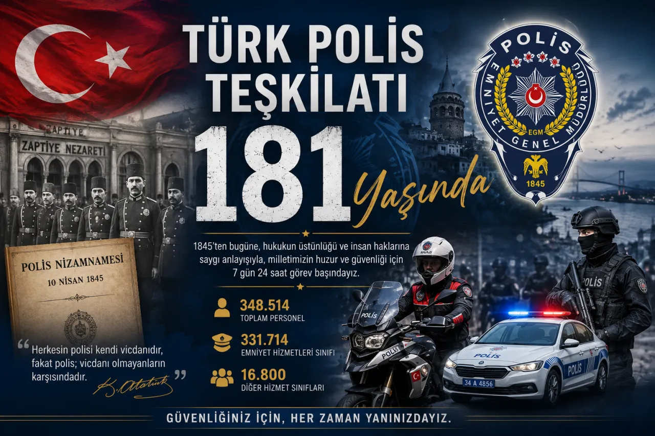 Türk Polis Teşkilatı'nın Şanlı Tarihçesi