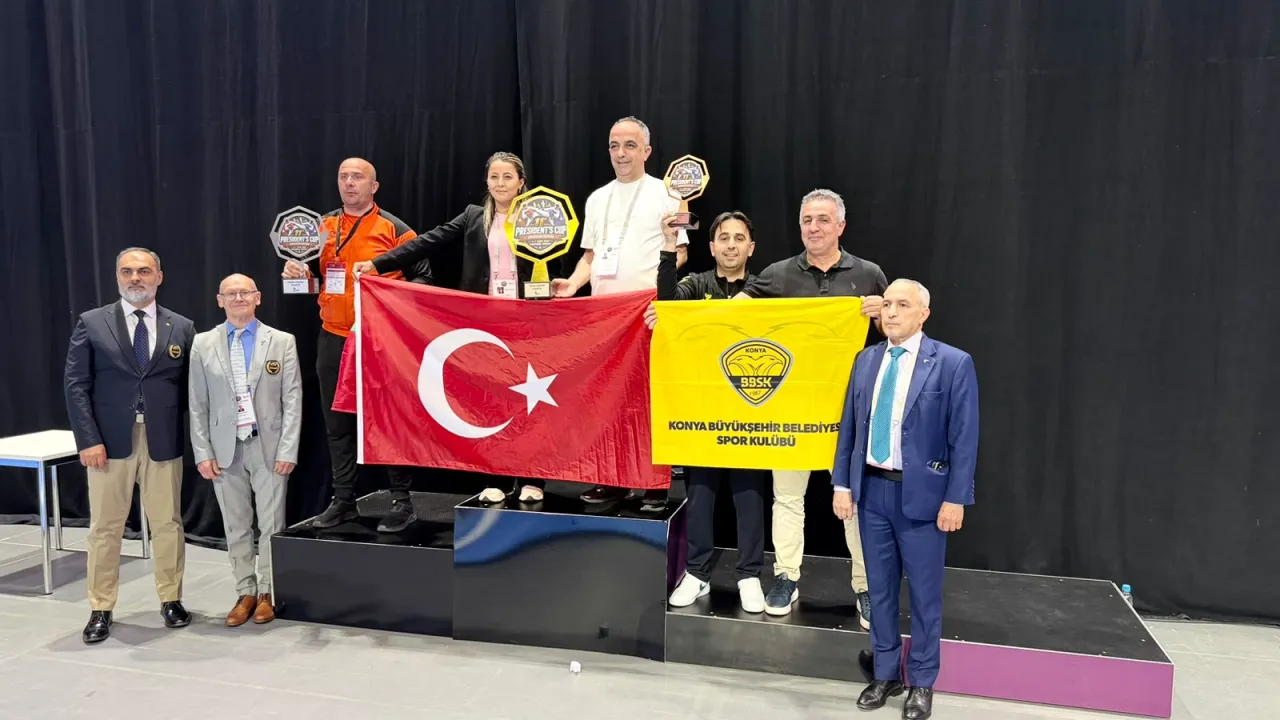 Konya Büyükşehirli Tekvandocular Avrupa Yolunda