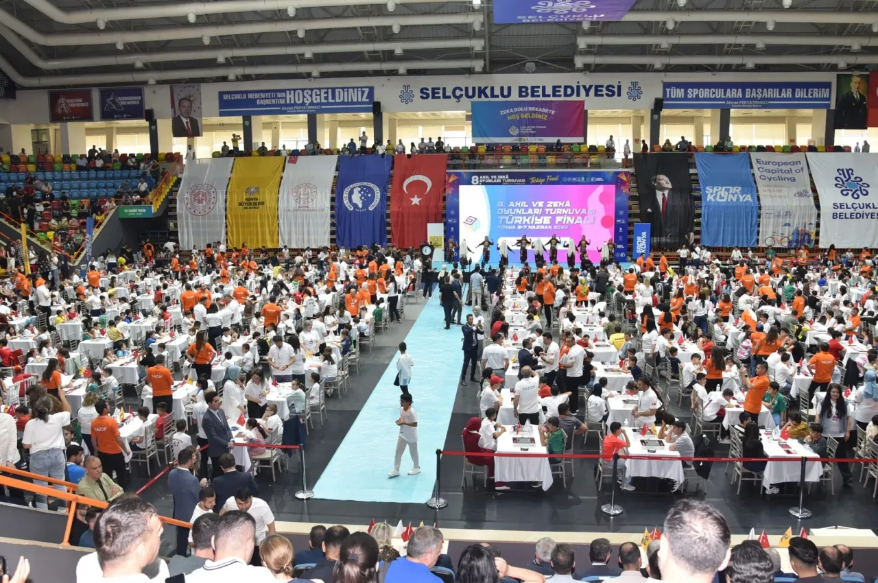 Konya’da büyük final: 81 ilden öğrenciler zekâ oyunları için yarışıyor