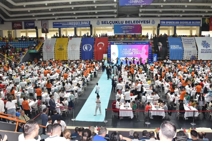 Konya’da büyük final: 81 ilden öğrenciler zekâ oyunları için yarışıyor