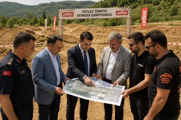 Türkiye Offroad Şampiyonası'nın Düzce Ayağı İçin Hazırlıklar Sürüyor